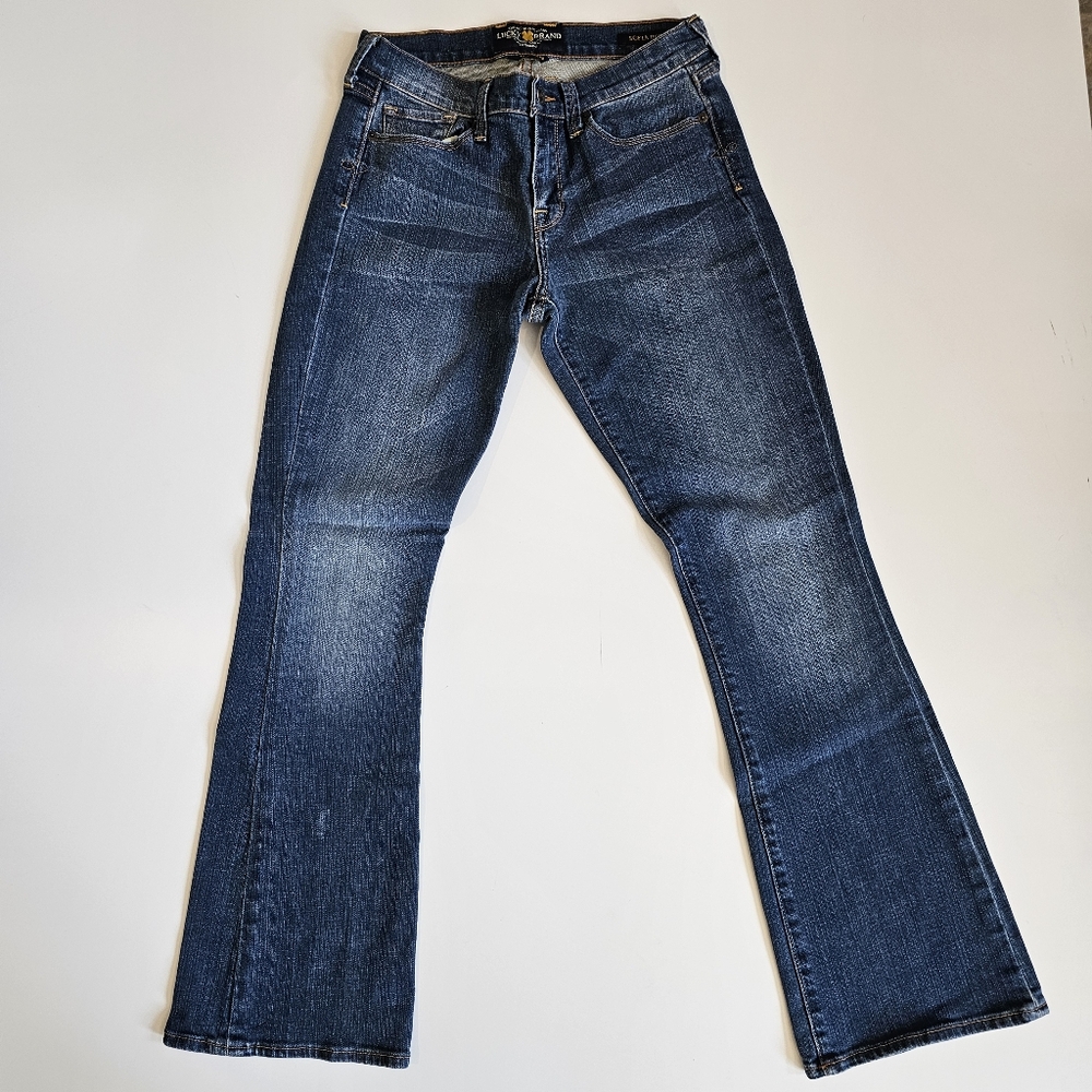 Lucky Brand Jeans Sofia Bootcut Midrise Stretch size 6 / 28